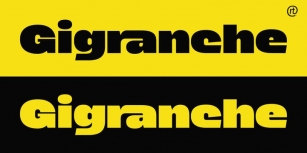 Gigranche Font Download