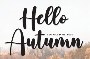 Hello Autumn Font Download