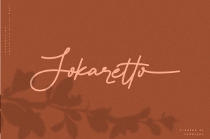 Jokaretto Script Font Download