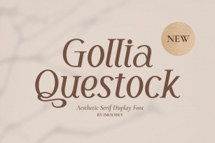 Gollia Questock - Serif Font Style Font Download