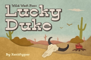 Lucky Duke Font Font Download