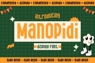 Manopidi Font Download