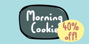 Morning Cookie Font Download