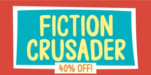 Fiction Crusader Font Download