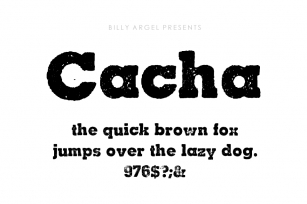 Cacha Font Download