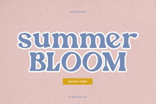 Summer Bloom Font Download