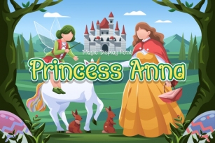 Princess Anna Magic Display Font Download