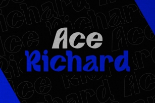 Ace Richard Font Download