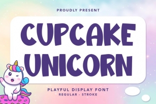 Cupcake Unicorn Font Download