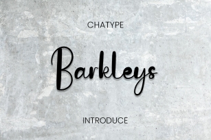 Barkleys Font Download