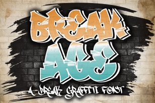 Break Age Font Download