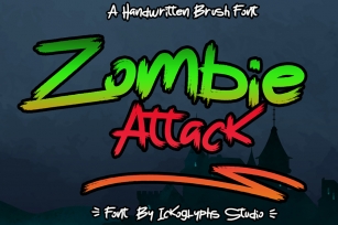 Zombie Attack Font Download