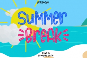 Summer Break Font Download
