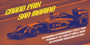 Racers Energy Font Download
