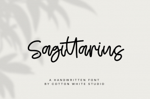Sagittarius A Bouncy Script Font Download