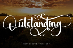 Outstanding Font Download