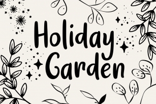 Holiday Garde Font Download