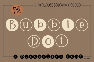 Bubble Dot Font Download
