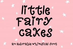 Little Fairy cakes Font Download