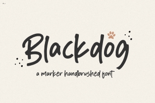 Blackdog Font Download