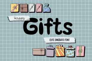 Happy Gifts Font Download