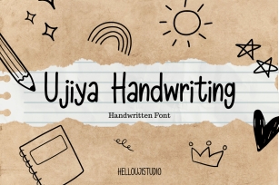 Ujiya Handwriting Font Download