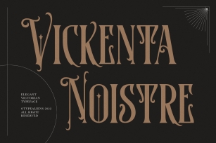 Vickenta Noistre Font Download