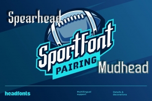 Spearhead Mudhead Duo Font Download
