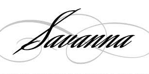 Savanna Script Font Download