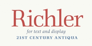 Richler Pro PE Font Download