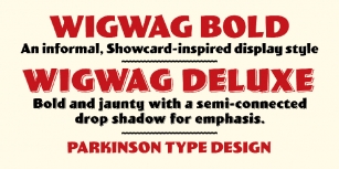 Wigwag Font Download