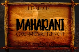 Maharani Font Download