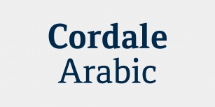 Cordale Arabic Font Download
