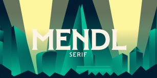 Mendl Serif Font Download