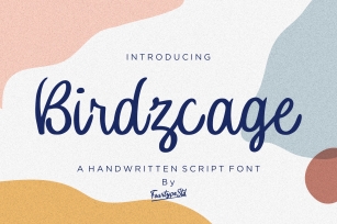 Birdzcage Font Download