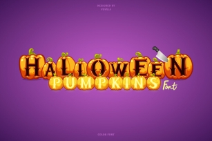 Halloween Pumpkins Font Download