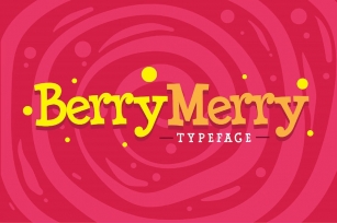 BerryMerry Typeface Font Download