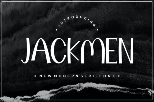 Jackymen font Font Download