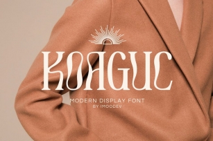 Koaguc  - Beautiful Serif Fonts Font Download