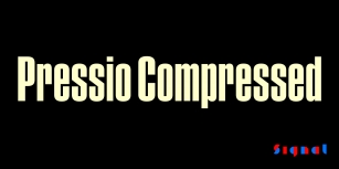 Pressio Compressed Font Download