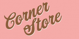 Corner Store JF Font Download