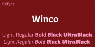 Winco Font Download