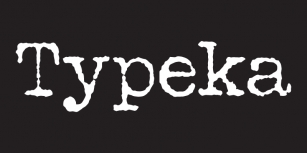 Typeka Font Download