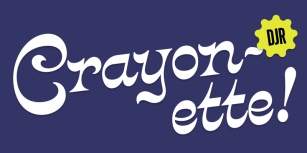 Crayonette DJR Font Download