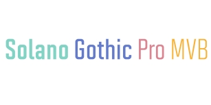 MVB Solano Gothic Pro Font Download