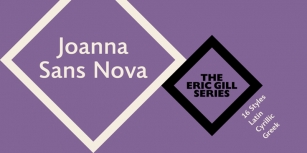 Joanna Sans Nova Font Download