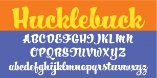 HucklebuckJF Font Download