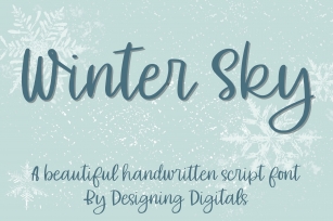 Winter Sky Font Download