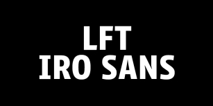 LFT Iro Sans Font Download