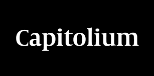 Capitolium 2 Font Download